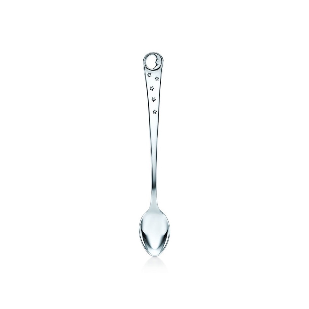 Tiffany Man in the Moon Feeding Spoon